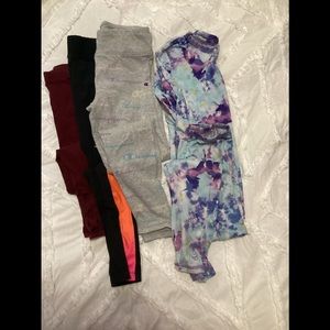 Girls leggings set, M